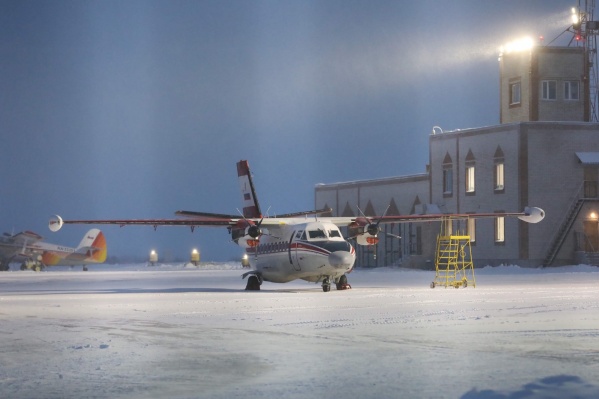 Тяжелобольных эвакуировали самолётом L-410<br> Тяжелобольных эвакуировали самолётом L-410<br>