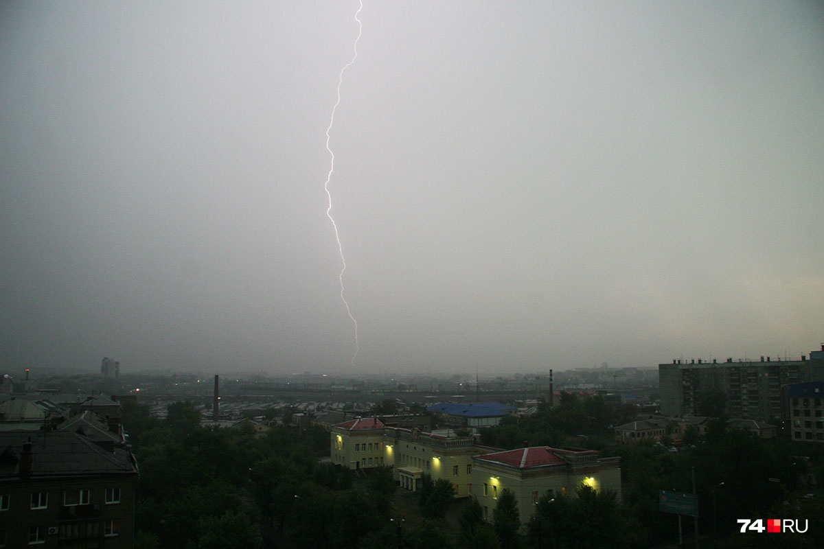 Майскую жару в Челябинске сменят дожди, грозы и град