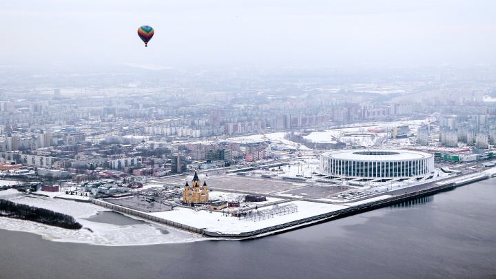 Стрелка в Нижнем Новгороде вошла в десятку самых красивых мест России по версии Google