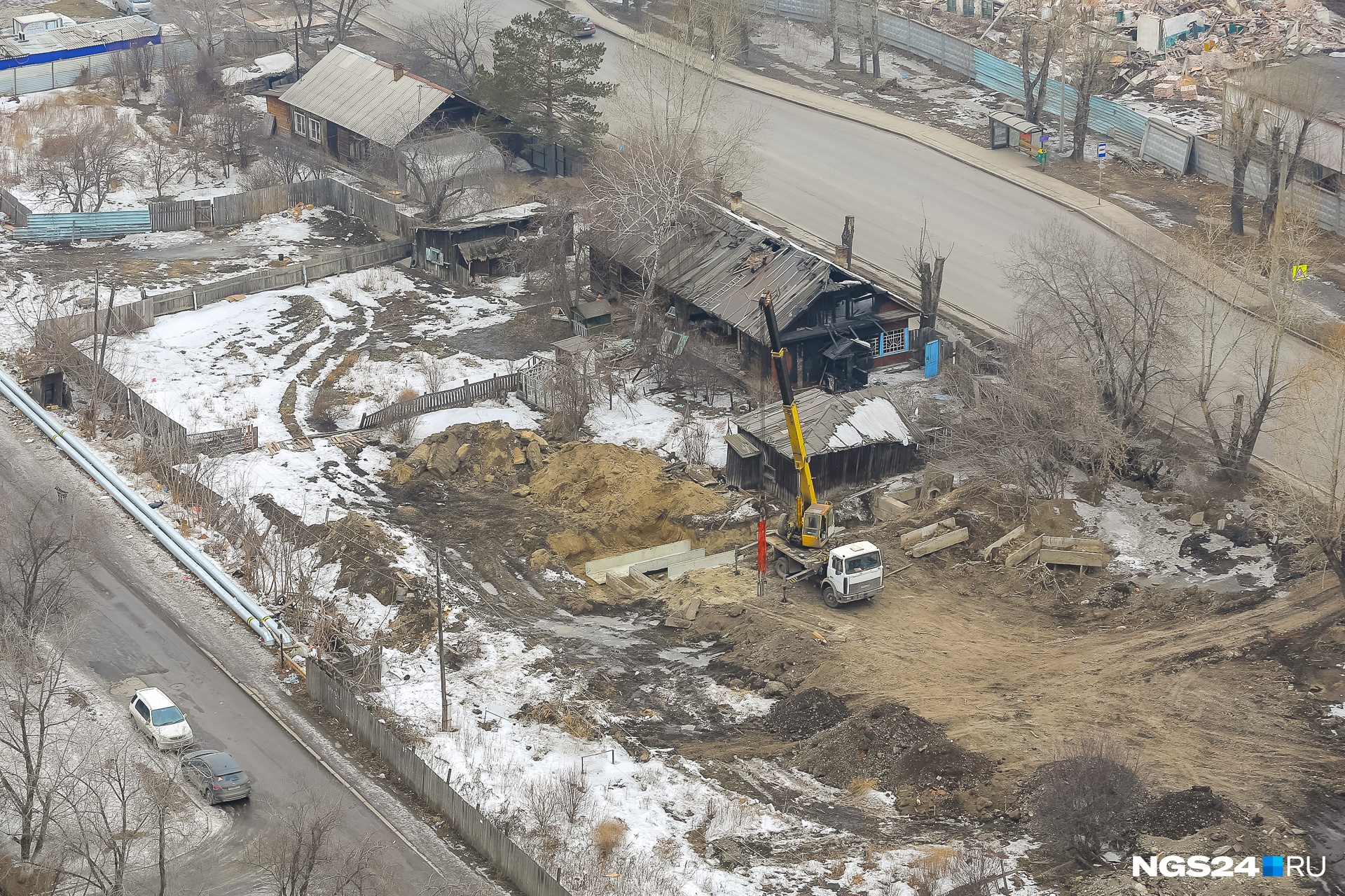 Место 5 домов с огородами займет парк Место 5 домов с огородами займет парк 