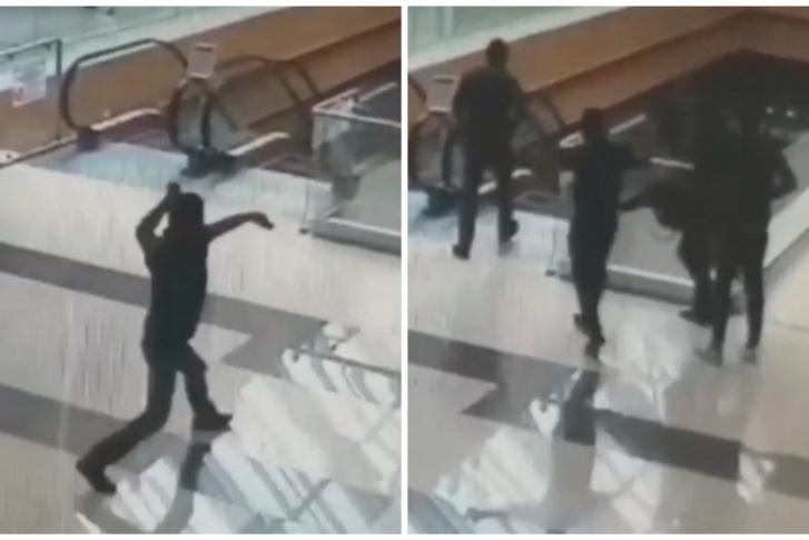 Потерпевшим в суде выступает мужчина, размахивающий ножом в торговом центре. Его ранил Колозян из травматического пистолета Потерпевшим в суде выступает мужчина, размахивающий ножом в торговом центре. Его ранил Колозян из травматического пистолета