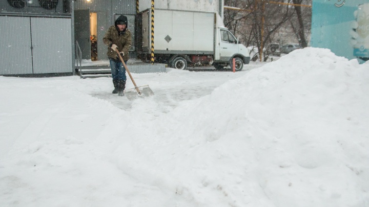 В Самарской области снегопад побил рекорд 1983 года