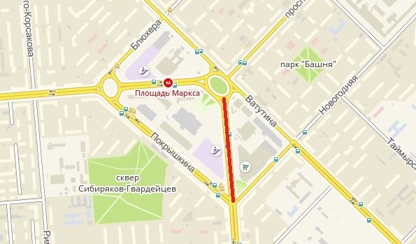Доехать до станиславского. Площадь Маркса Новосибирск карта. Площадь Маркса на карте.