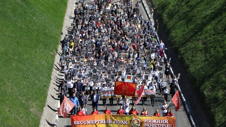 Участникам «Бессмертного полка» в Нижнем Новгороде предоставят дополнительные автобусы после шествия