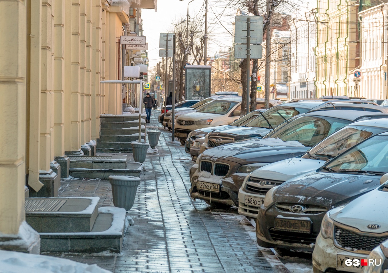 Больше всего платных парковочных мест будет в центре города Больше всего платных парковочных мест будет в центре города