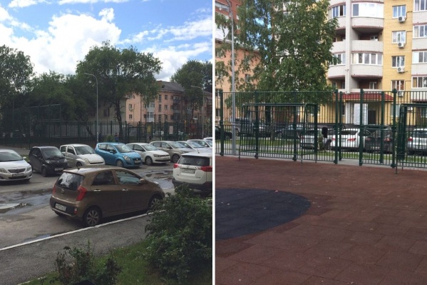 Так сегодня выглядит спортивная площадка, которую тюменцы хотят оставить в своём дворе Так сегодня выглядит спортивная площадка, которую тюменцы хотят оставить в своём дворе