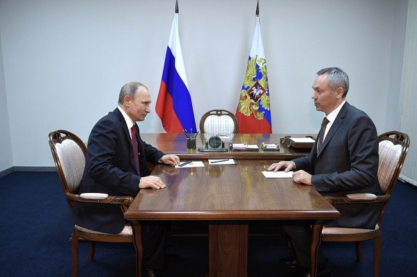 Владимир Путин был с визитом в Новосибирске накануне, 8 февраля Владимир Путин был с визитом в Новосибирске накануне, 8 февраля