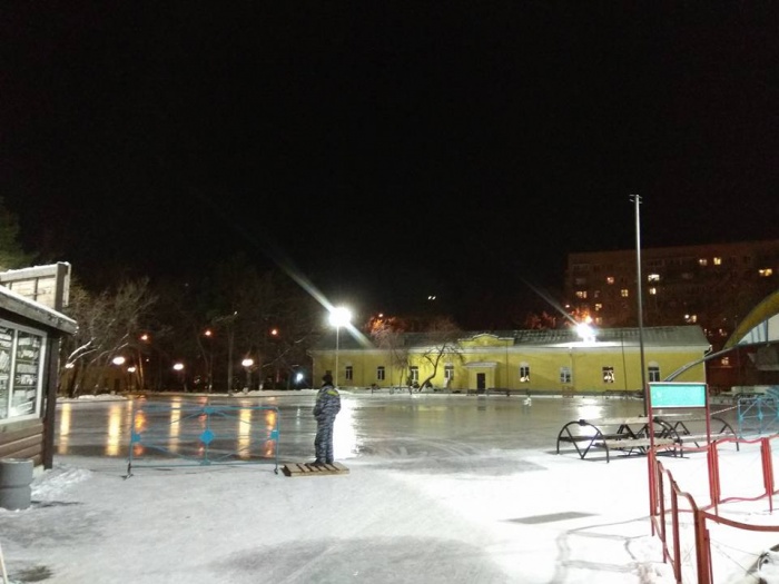 В этом году в Центральном парке будет главный городской каток В этом году в Центральном парке будет главный городской каток