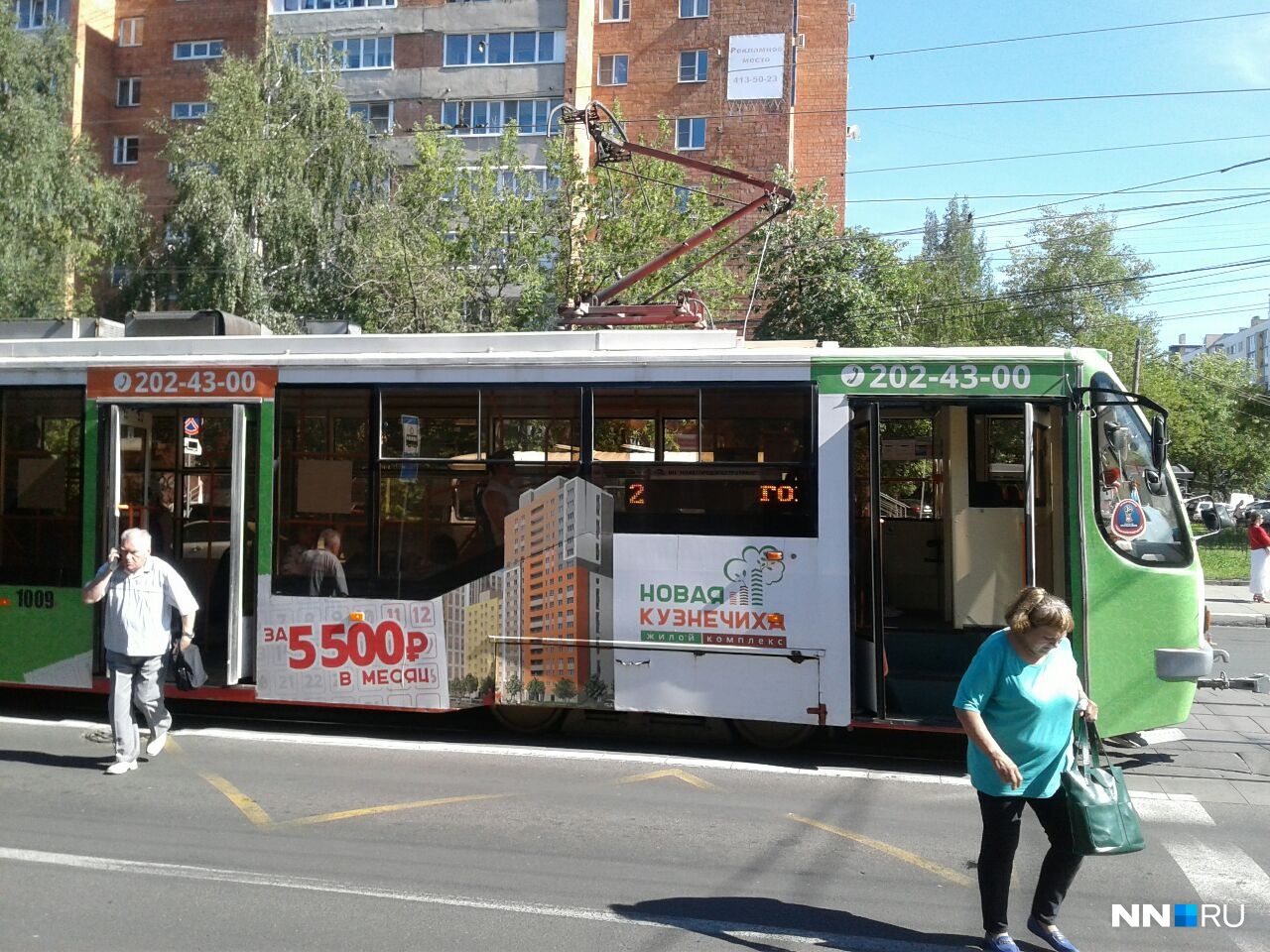 Стали известны сроки возвращения трамвая № 2 в Нижнем Новгороде на свой полный маршрут