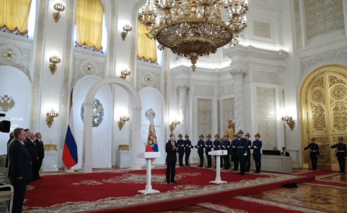 На вручении госпремий в Кремле 12 июня 2017 года На вручении госпремий в Кремле 12 июня 2017 года