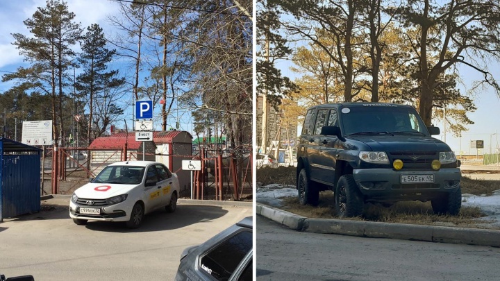 «Я паркуюсь, как...»: автохамы у «зебры» на Самарцева, таксист-«инвалид» и стоянка на газонах