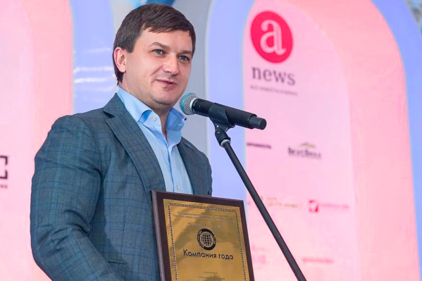 Генеральный директор ВСК Олег Овсяницкий поблагодарил за уже третью награду компании<br> Генеральный директор ВСК Олег Овсяницкий поблагодарил за уже третью награду компании<br>
