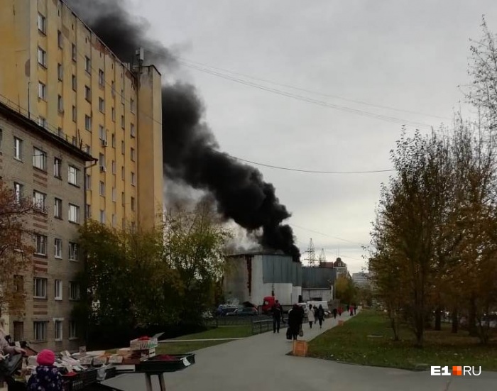 Площадь пожара — 50 квадратных метров Площадь пожара — 50 квадратных метров