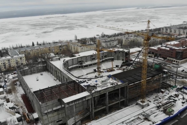 По оценкам строителей, здание Дворца спорта в Самаре будет готово в следующем году По оценкам строителей, здание Дворца спорта в Самаре будет готово в следующем году