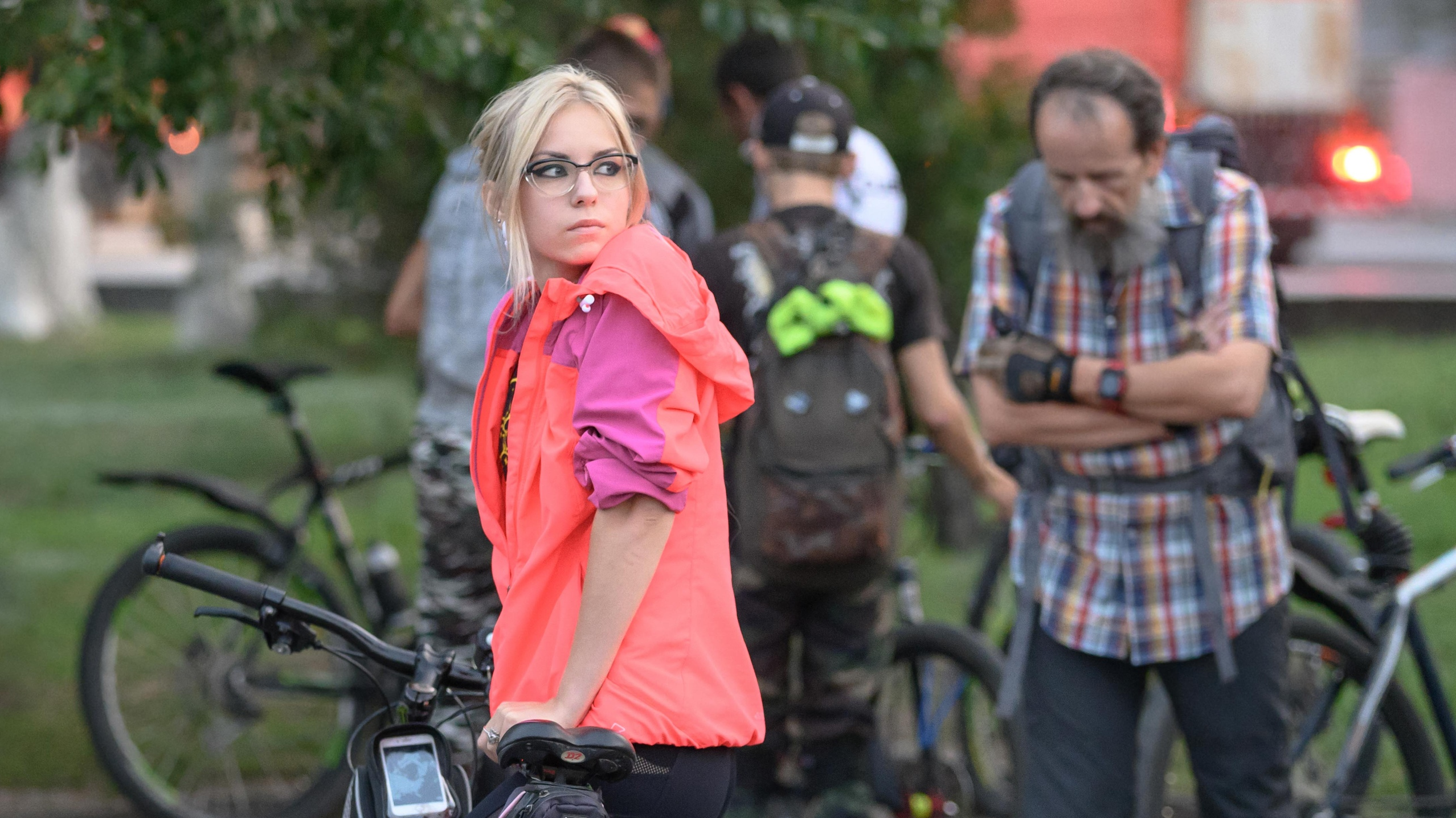 Волгоградские красотки прокатились на велосипедах