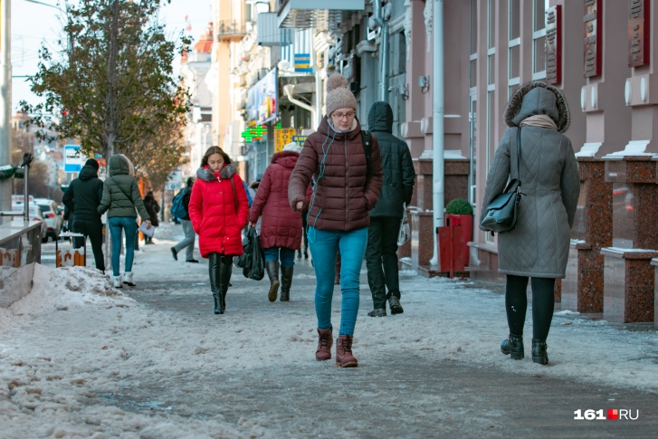 Время пуховиков пришло: в Ростове к выходным ожидается мороз