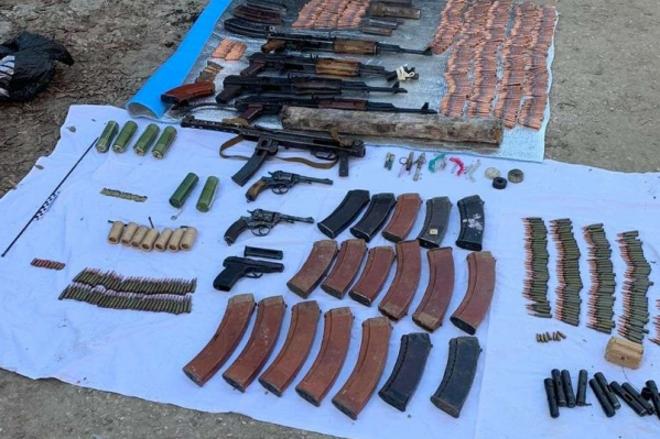 Оружие и боеприпасы отправили на экспертизу Оружие и боеприпасы отправили на экспертизу