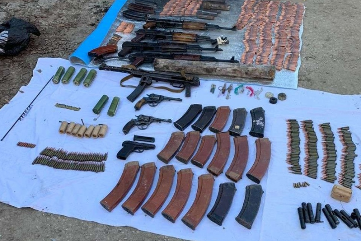 Оружие и боеприпасы отправили на экспертизу Оружие и боеприпасы отправили на экспертизу