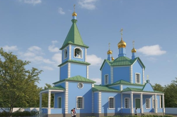 Новый храм будет похож на прежний Новый храм будет похож на прежний