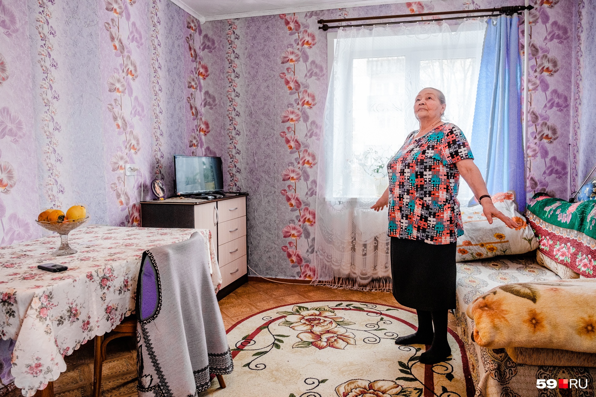 Галине Григорьевне тоже нравится в ее новом жилье Галине Григорьевне тоже нравится в ее новом жилье