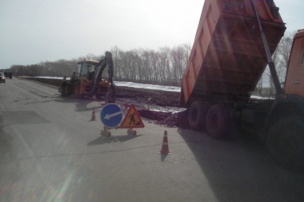 На дороге организовали реверсивное движение На дороге организовали реверсивное движение
