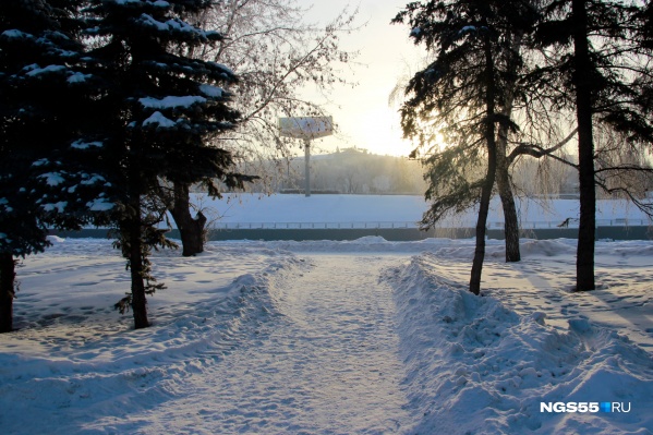 Омск погода сейчас фото