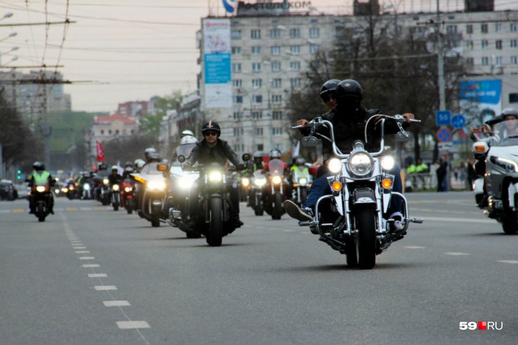 Пермские байкеры считают нецелесообразным повышение транспортного налога из-за сезонности использования мотоциклов