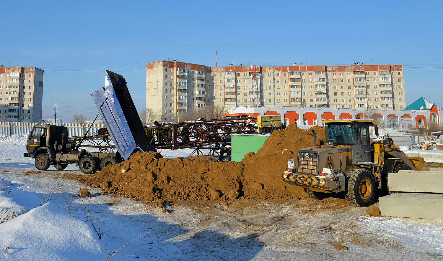 В Кургане на бульваре Солнечном началось строительство детского сада на 240 мест