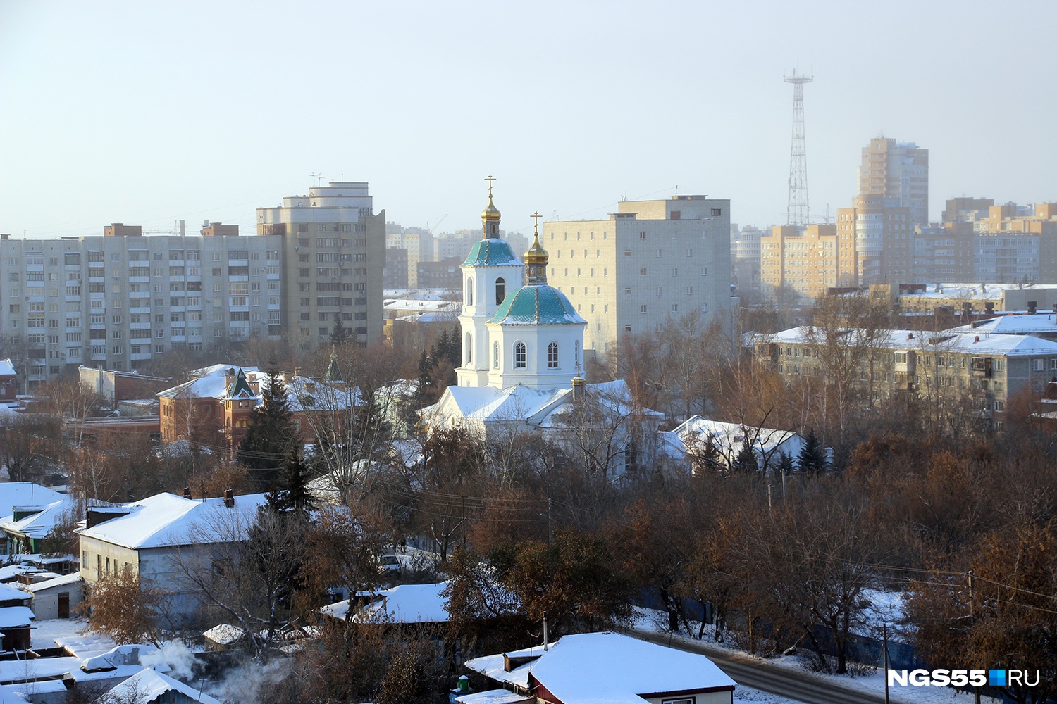 Декабрь омск. Омск январь. Ngs55.