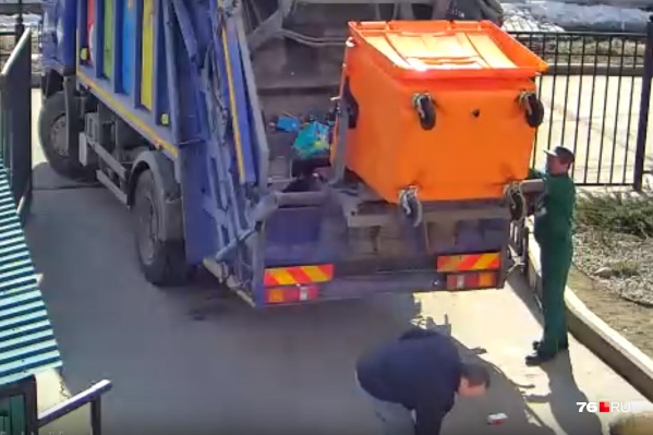 Халтуру сняли на камеры наблюдения Халтуру сняли на камеры наблюдения