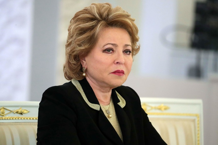 Председатель верхней палаты российского парламента Валентина Матвиенко Председатель верхней палаты российского парламента Валентина Матвиенко