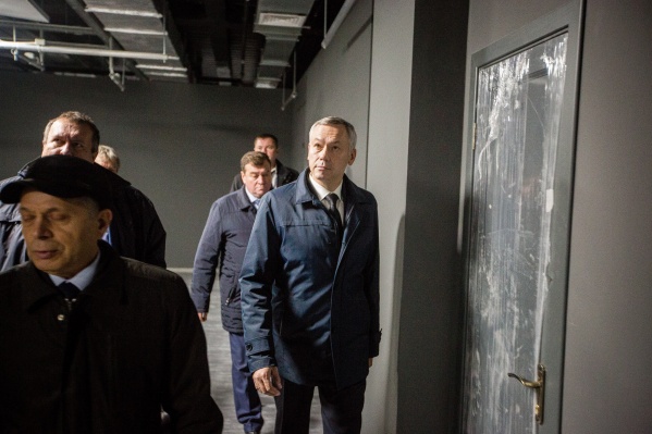 Андрей Травников на экскурсии в мультимедийном парке Андрей Травников на экскурсии в мультимедийном парке