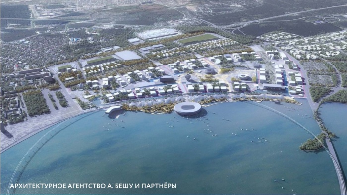 Одна из концепций Экспо-городка на ВИЗе Одна из концепций Экспо-городка на ВИЗе