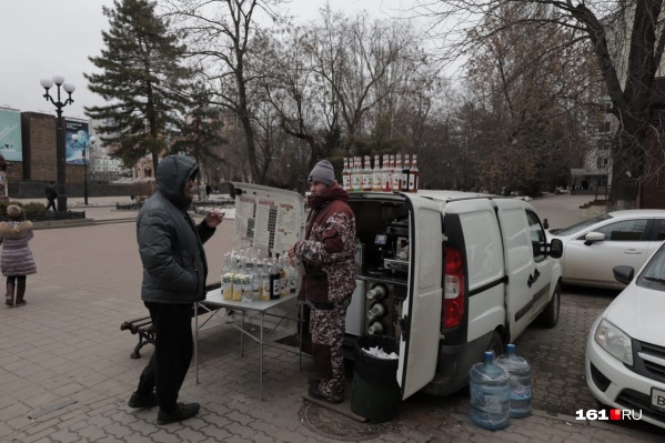 Мобильные кофейни в Ростове сейчас вне закона Мобильные кофейни в Ростове сейчас вне закона