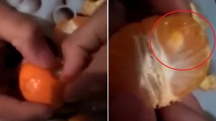 Тюменцы напугались ролика с мандаринами, в которых якобы нашли снюс