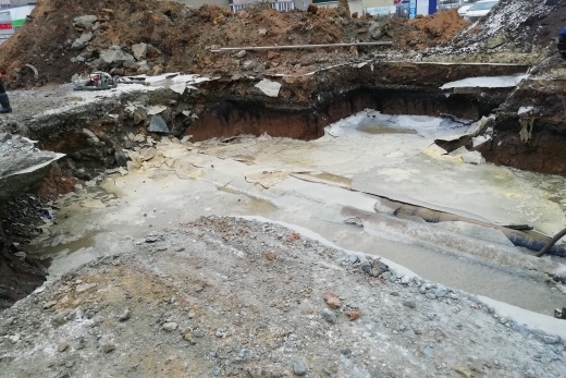 Без воды остались несколько домов Без воды остались несколько домов