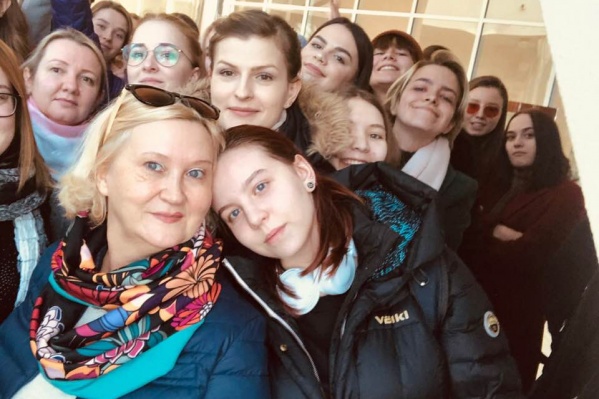 Студенты поддержали Любовь Третьякову Студенты поддержали Любовь Третьякову