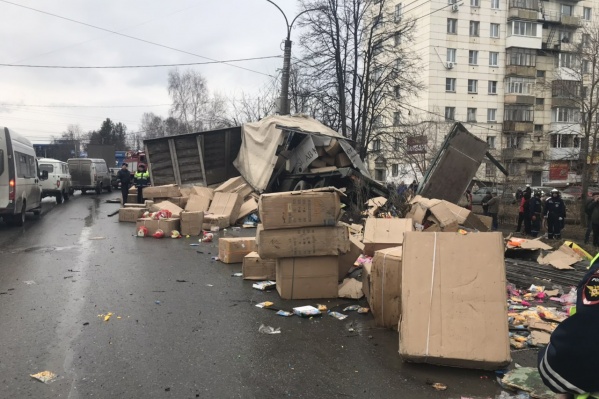 Авария произошла на проспекте Мира Авария произошла на проспекте Мира
