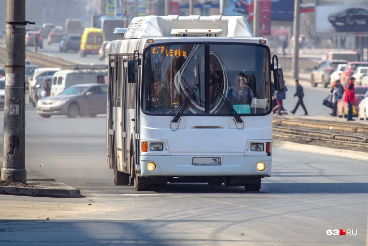На муниципальных маршрутах работают автобусы большой и средней вместимости