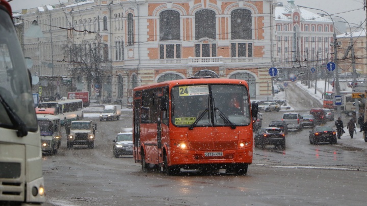 В Нижнем Новгороде общественный транспорт изменит схему движения из-за новогодних мероприятий