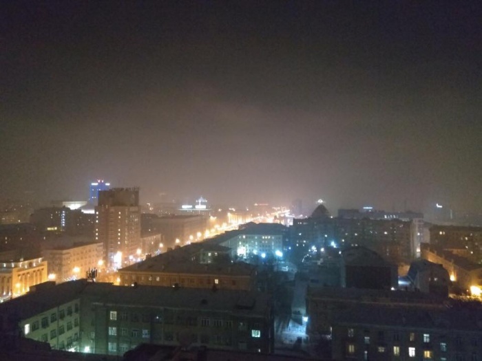 Фото: Новосибирск окутал туман
