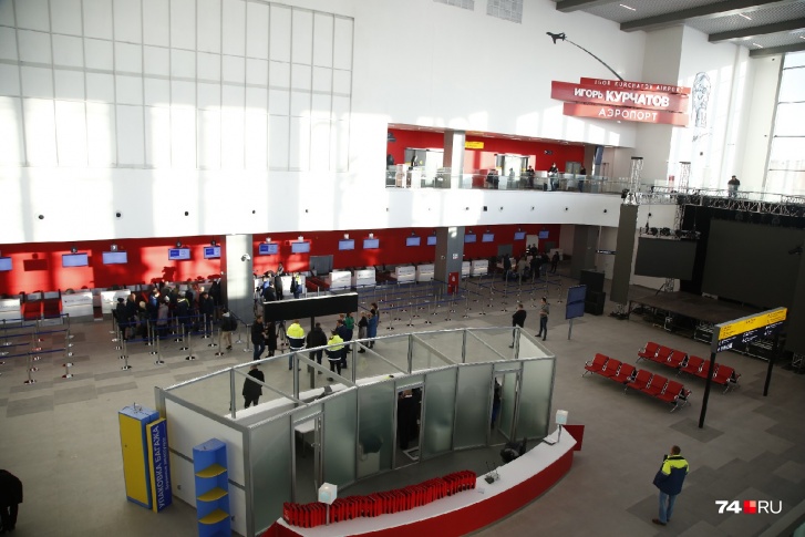 Новый терминал челябинского аэропорта построили с нуля. Официально открыть его должны до конца года