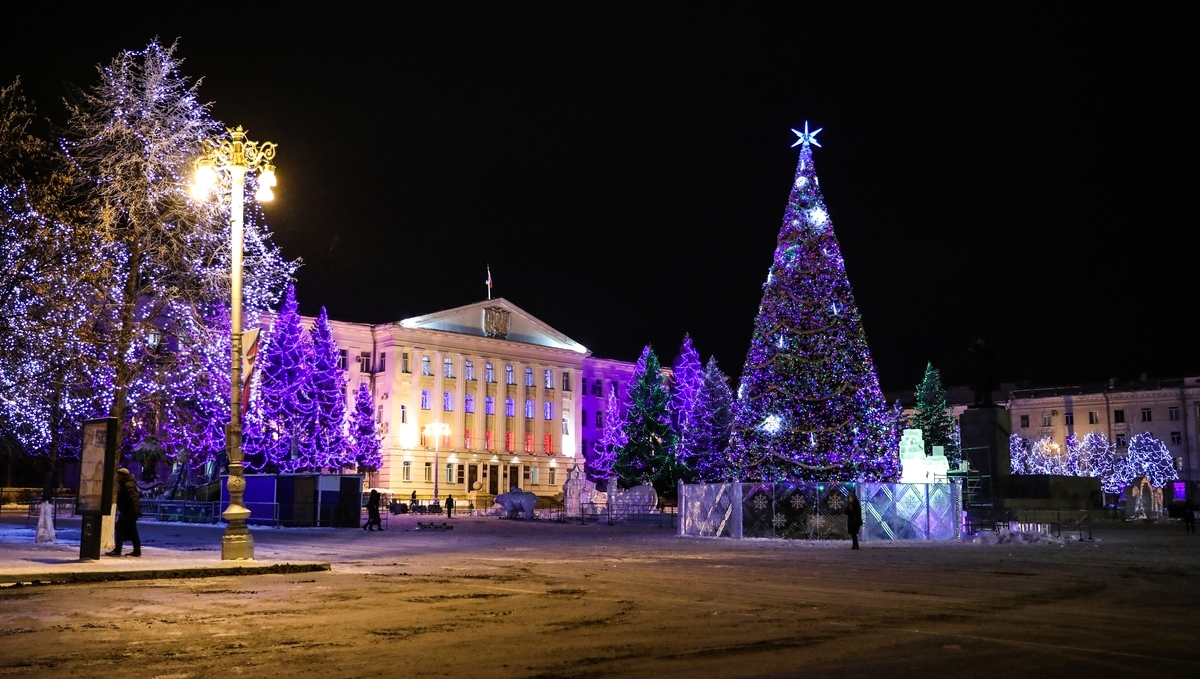 Новый год в кургане