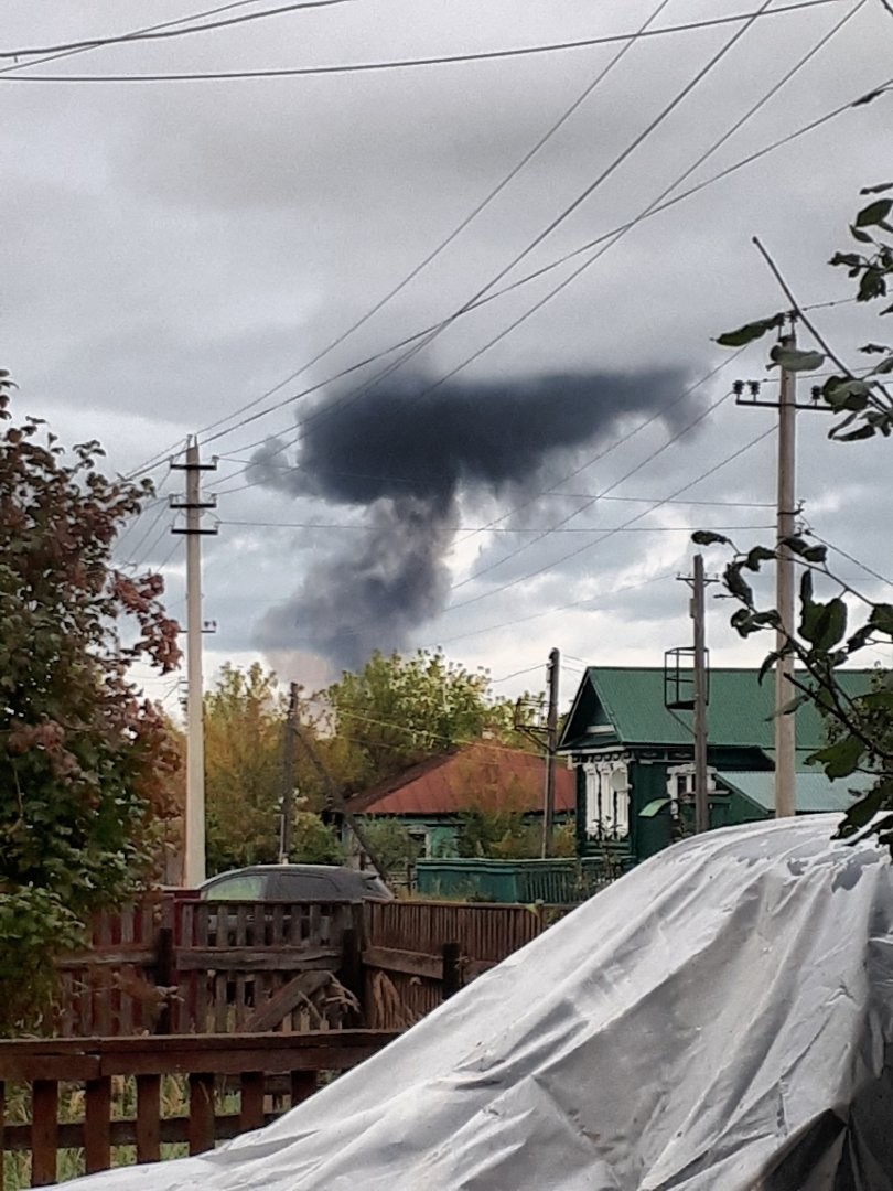 В Нижегородской области упал истребитель МиГ-31: показывает фото и видео с места крушения