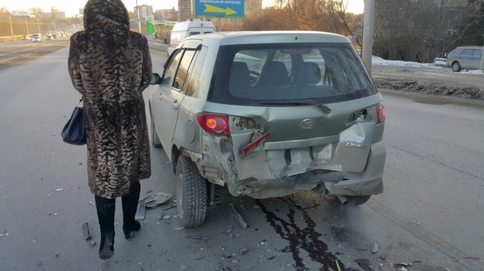 Участники ДТП двигались в сторону улицы Мира Участники ДТП двигались в сторону улицы Мира