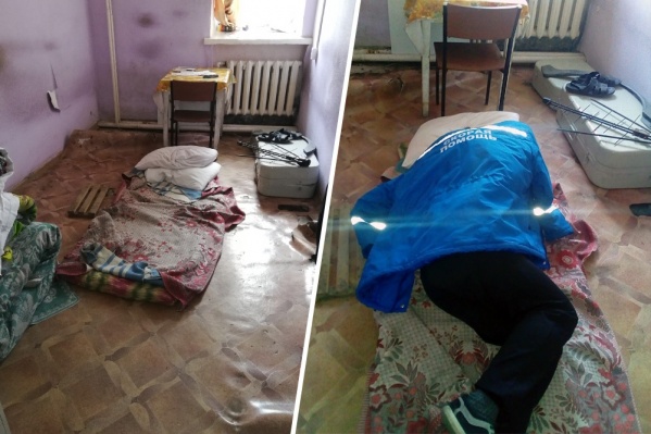 Из-за этих фото возник конфликт между сотрудниками скорой и руководством больницы<br> Из-за этих фото возник конфликт между сотрудниками скорой и руководством больницы<br>