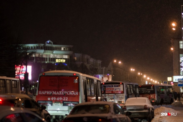 В Новый год в Архангельске будет перекрыта часть улиц В Новый год в Архангельске будет перекрыта часть улиц 