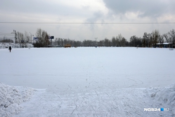 Каток на Татышеве — самый большой в городе Каток на Татышеве — самый большой в городе