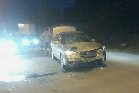 Авария произошла в 20:00 на улице Новоуральской Авария произошла в 20:00 на улице Новоуральской