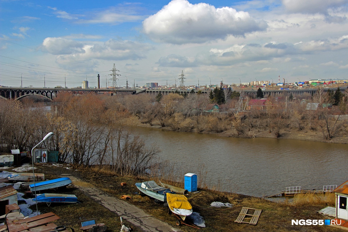 фрунзенский мост в омске